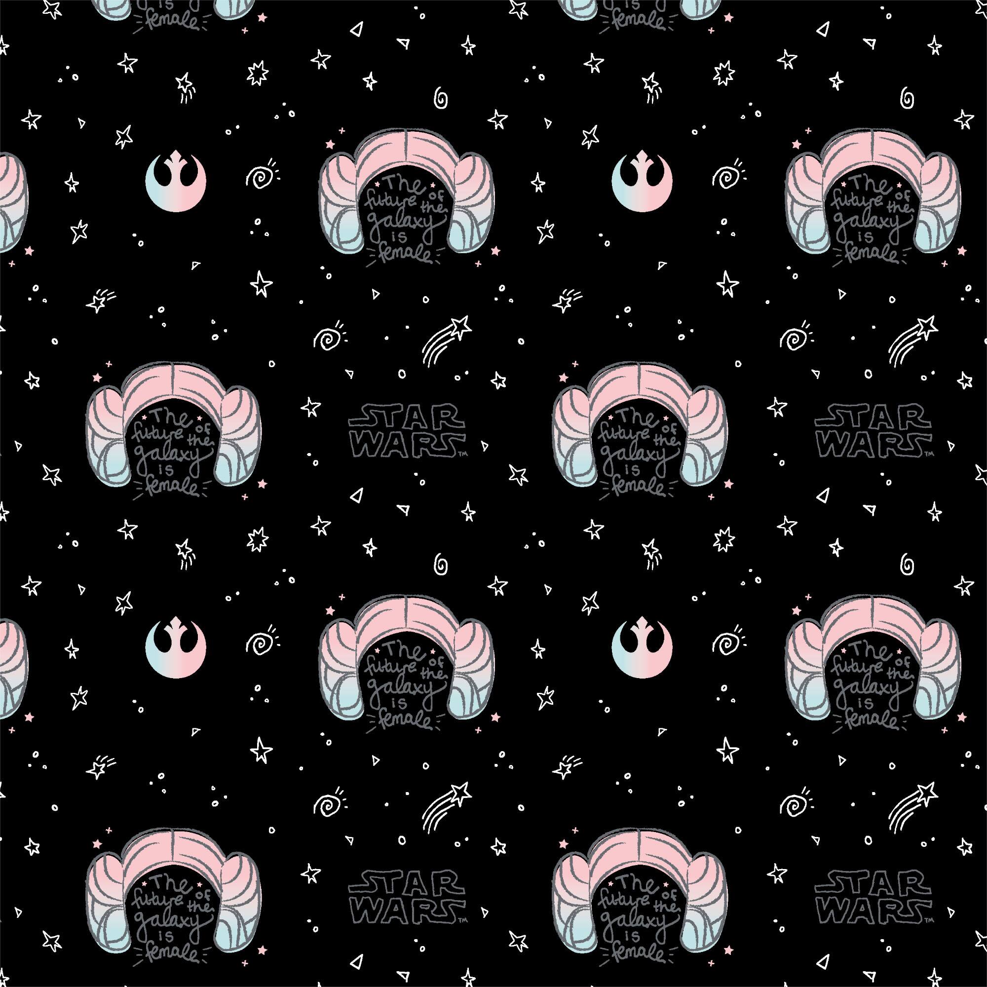 Star Wars™ Princess Leia Buns Cotton Fabric